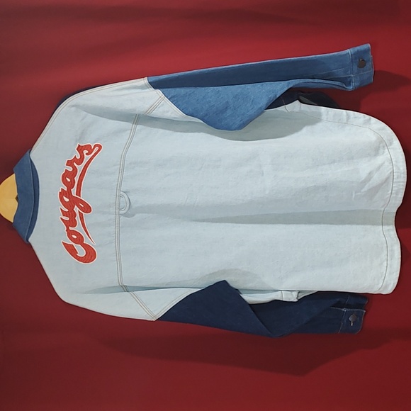 Women's Hype and Vice Denim Washington State Cougar Multi-Hit Hometown Full-Snap - Picture 7 of 12